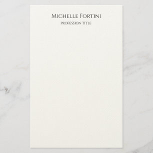 Papelaria Simples e elegante minimalista