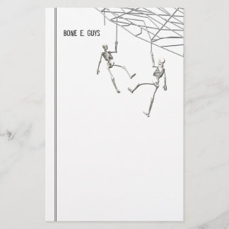 Papelaria Skeletons do Halloween e Web