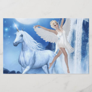 Papelaria Sky Faerie Asparas e Unicorn