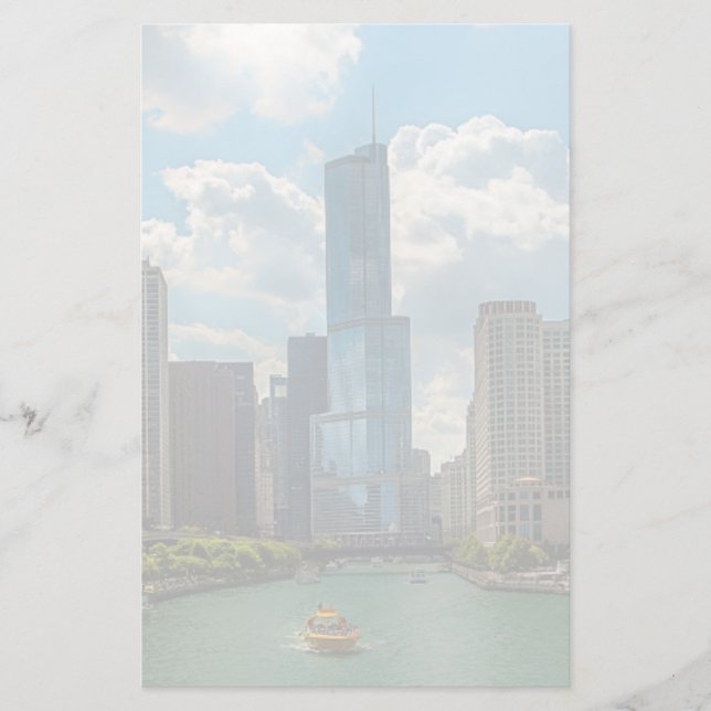 Papelaria Skyline Chicago (Frente)