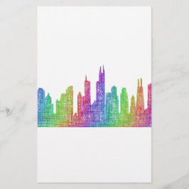 Papelaria Skyline de Chicago