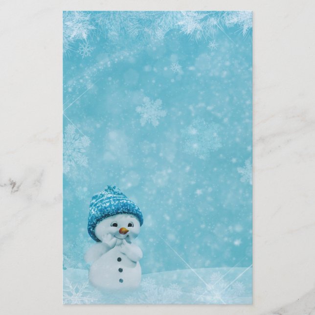Papelaria Snowman (Frente)