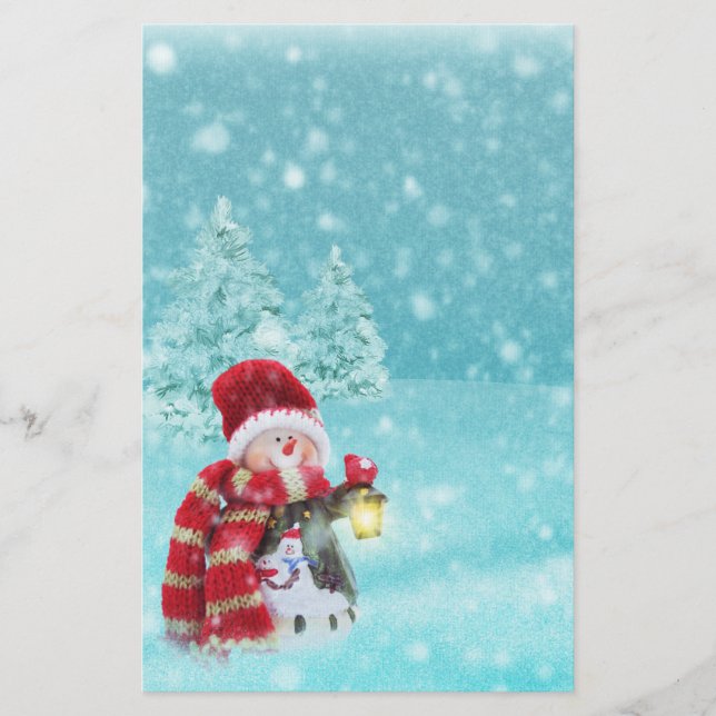 Papelaria Snowman (Frente)