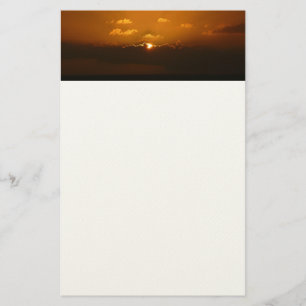 Papelaria Sol Por Trás Das Nuvens I Via Laranja