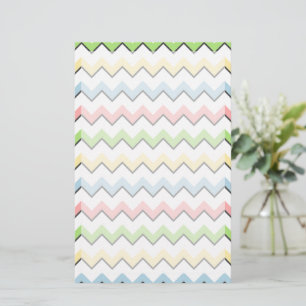 Papelaria Sombra Pastel da Chevron-Gota por Shirley Taylor