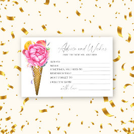 Papelaria Sorvete - Conselhos e Desejos do Chá de panela