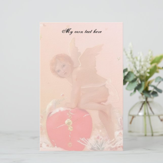 Papelaria Spunky Cupid (Em pé/Frente)