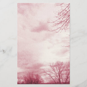Papelaria Stationery Skies Mauve Stationery