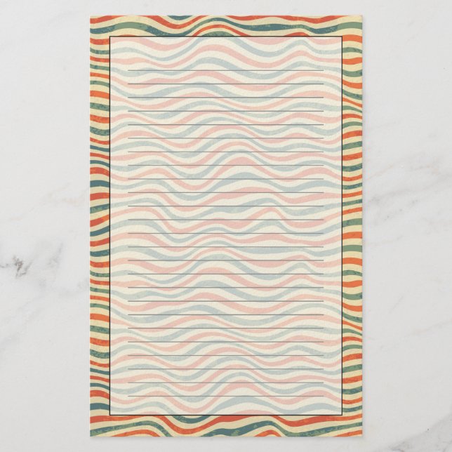 Papelaria Striped pattern (Frente)