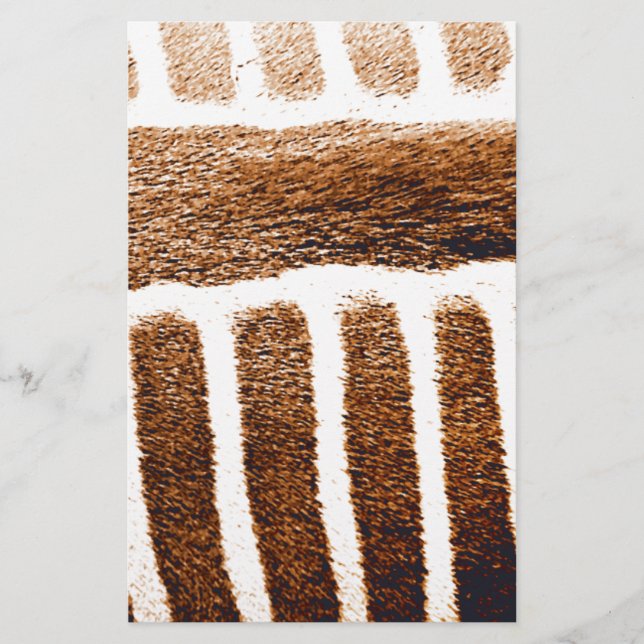 Papelaria Stripes castanhas_ (Frente)