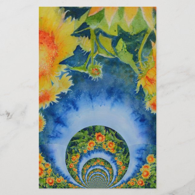 Papelaria Sunflower Fields Forever (Frente)