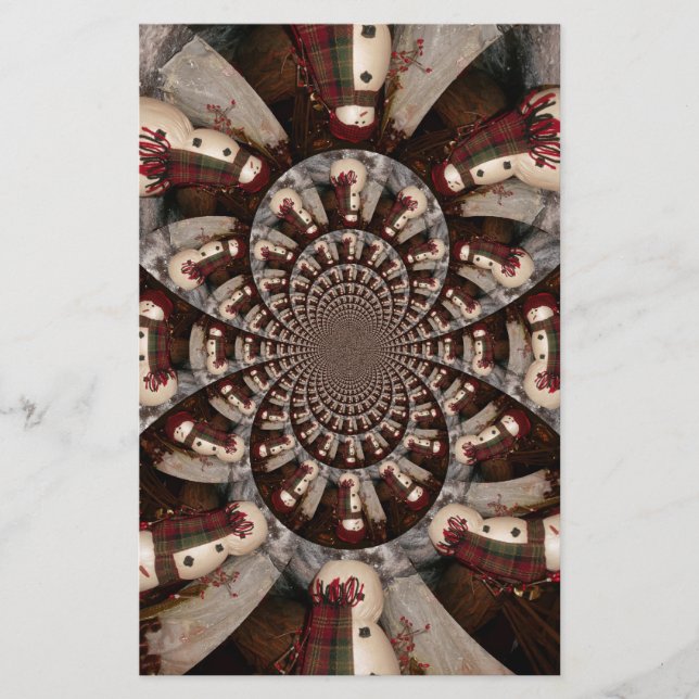 Papelaria Surpreendente Snowman (Frente)