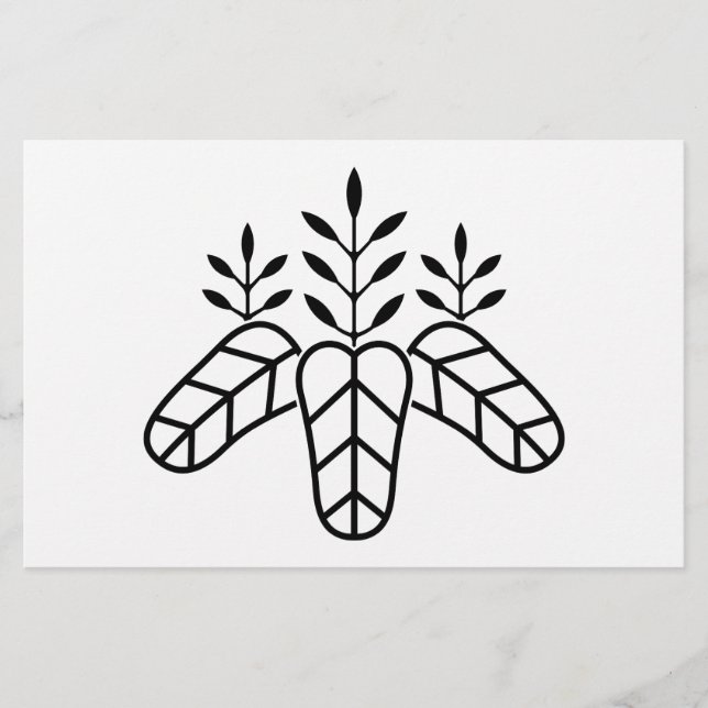 Papelaria Taiko paulownia (Frente)