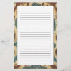 Papelaria Tecido Decorativo de Ikat por Chariklia Zarris