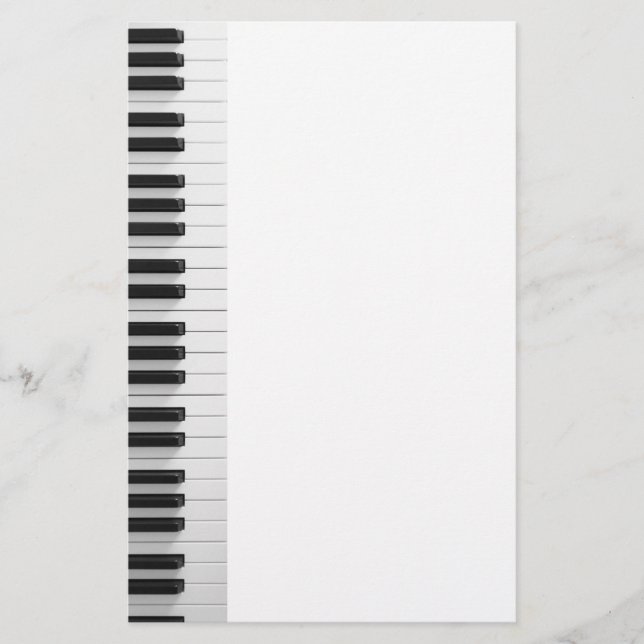 Papelaria Teclado para piano digital (Frente)