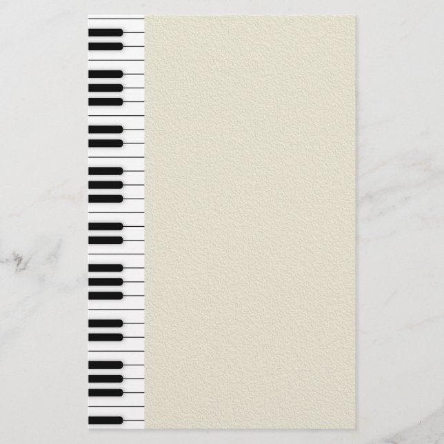 Papelaria Teclado Piano (Frente)