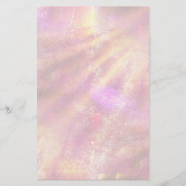 Papelaria tela de fundo transparente de cor roxa, rosa (Frente)