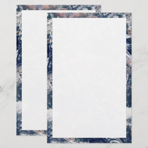 Papelaria Terra Trim Border e Background Modelo