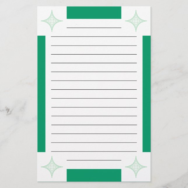 Papelaria Terra (verde) (Frente)