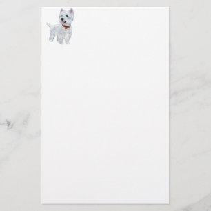 Papelaria Terrier Branco de West Highland