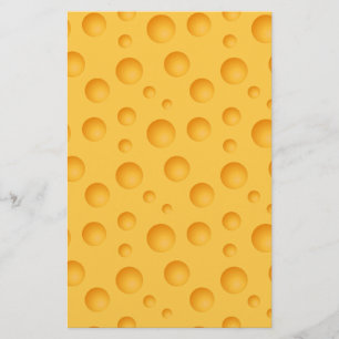 Papelaria Teste padrão amarelo do queijo
