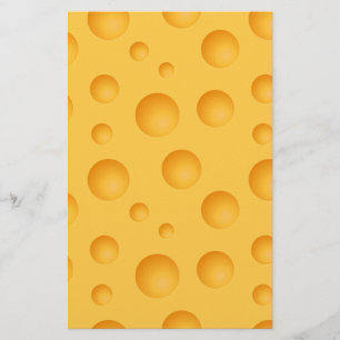 Papelaria Teste padrão amarelo do queijo