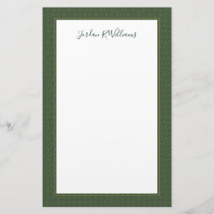 Papelaria Teste padrão de nó celta tecido