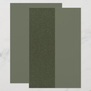Papelaria Texturizada Verde Musgo com Painel Divid