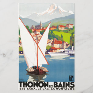 Papelaria Thonon Les Bains French Viagem Europe