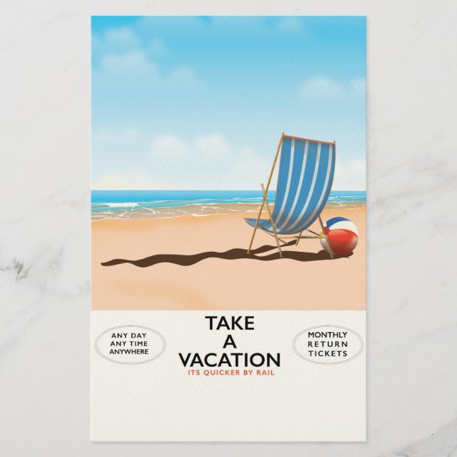 Papelaria Tirar uma Férias (Frente)