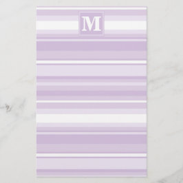 Papelaria Tiras roxas monográficas