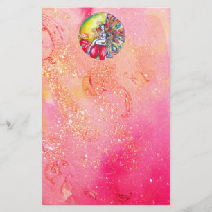 Papelaria TITANIA ,cor-de-rosa-azul-vermelha faíscas