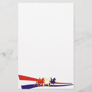 Papelaria Todo o papel de carta americano de Saddlebred