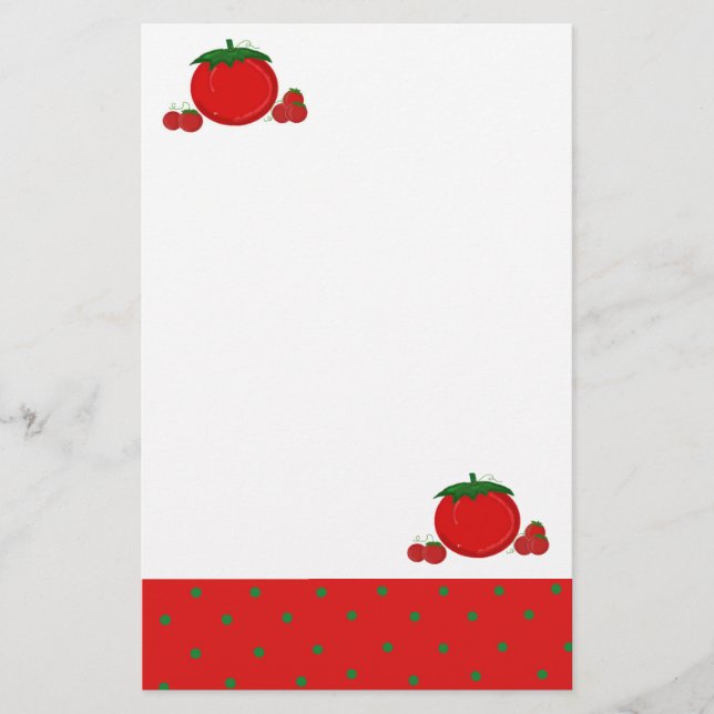 Papelaria Tomates Simply Red (Frente)
