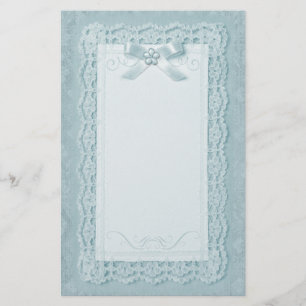 Papelaria Toque de rendas - Azul