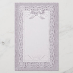 Papelaria Toque de rendas - Lavanda