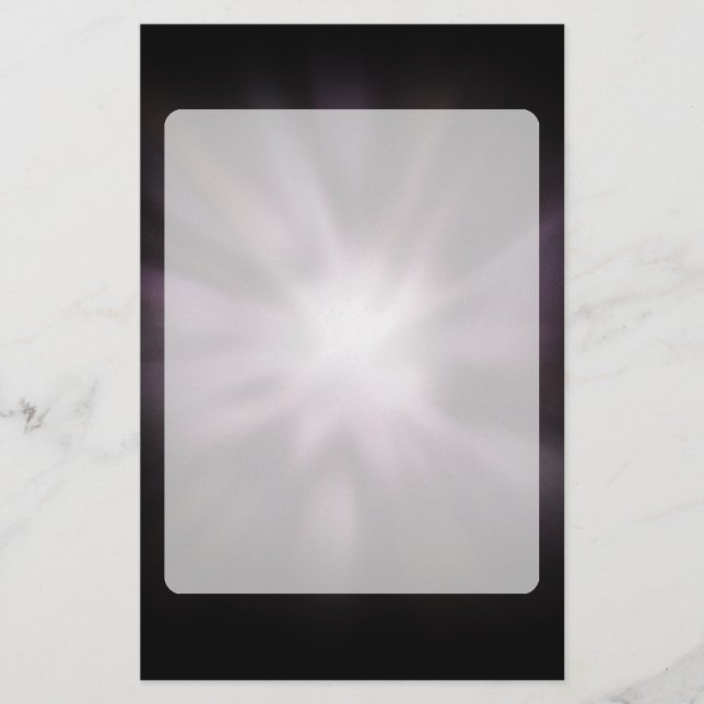 Papelaria Trabalho de arte de Burst Cósmico (Frente)