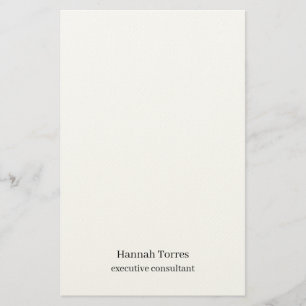Papelaria Trendy Black & White Plain Creative Modern