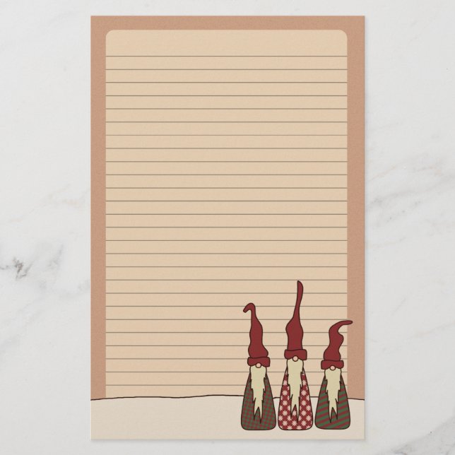 Papelaria Três Elfos Sábios, carta (Frente)