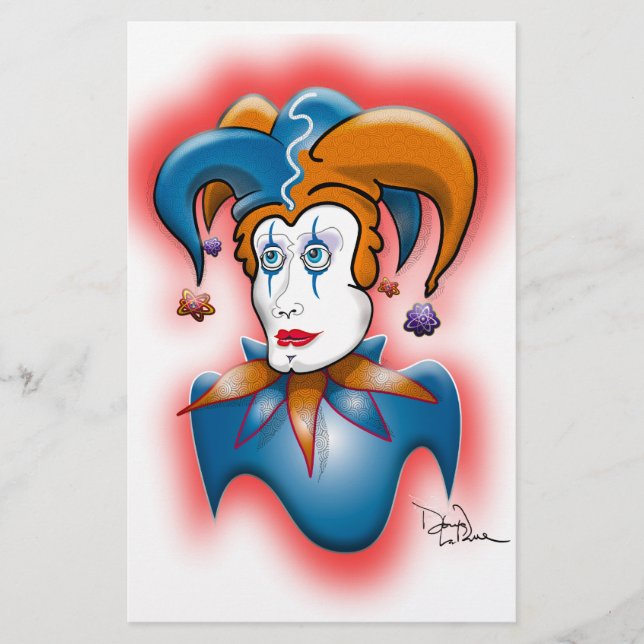 Papelaria Tribunal Cósmico Jester (Frente)