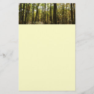 Papelaria Trilha Appalachian em outubro em Shenandoah