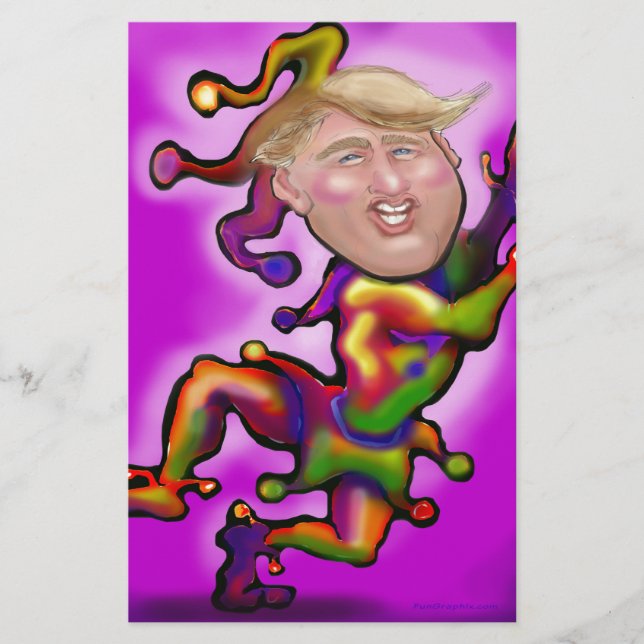 Papelaria Trump Jester (Frente)