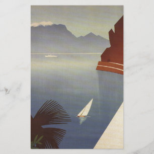 Papelaria Turismo do Lago Garda Riva Torbole Itália Vintage