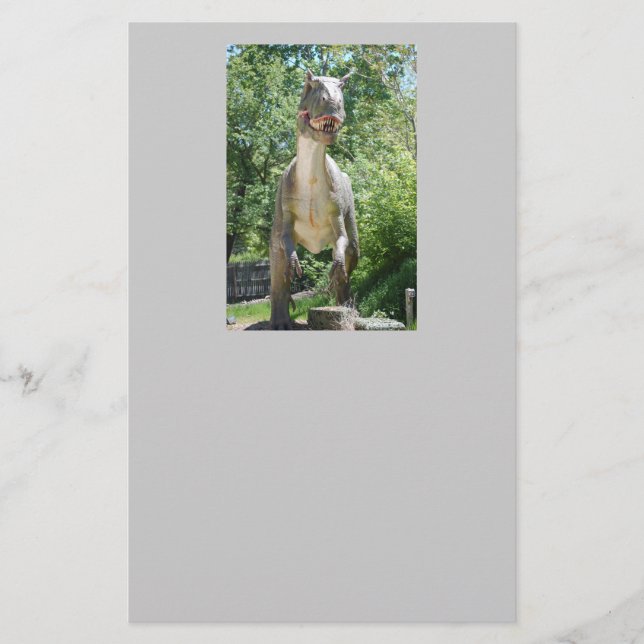 Papelaria Tyrannosaurus Rex Dinosaur (Frente)