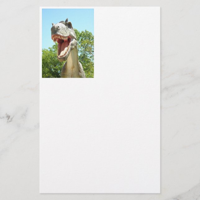 Papelaria Tyrannosaurus T-Rex Dinossaur (Frente)
