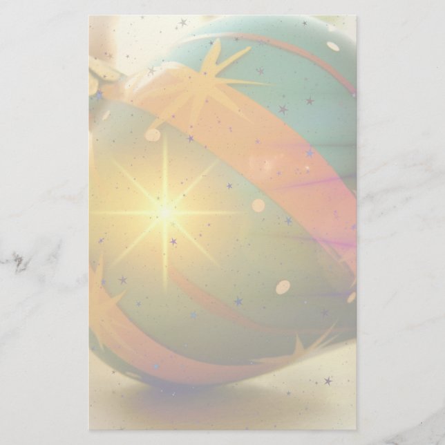 Papelaria Um Enfeites de natal em forma de colírio (Frente)