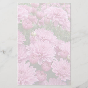 Papelaria Um mar dos crisântemos cor-de-rosa #2