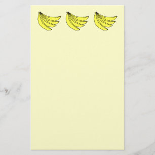 Papelaria Um monte de bananas amarelas.