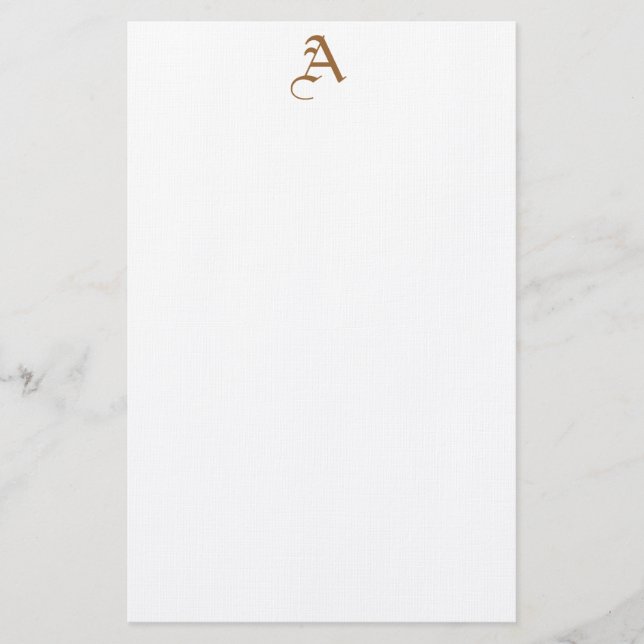 Papelaria Um papel de carta (Frente)