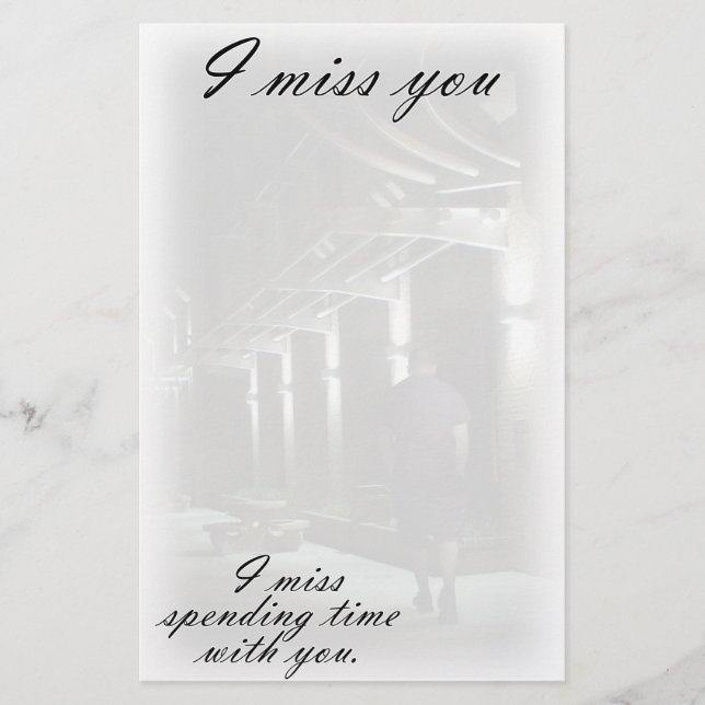 Papelaria Uma caminhada Solitário (Frente)